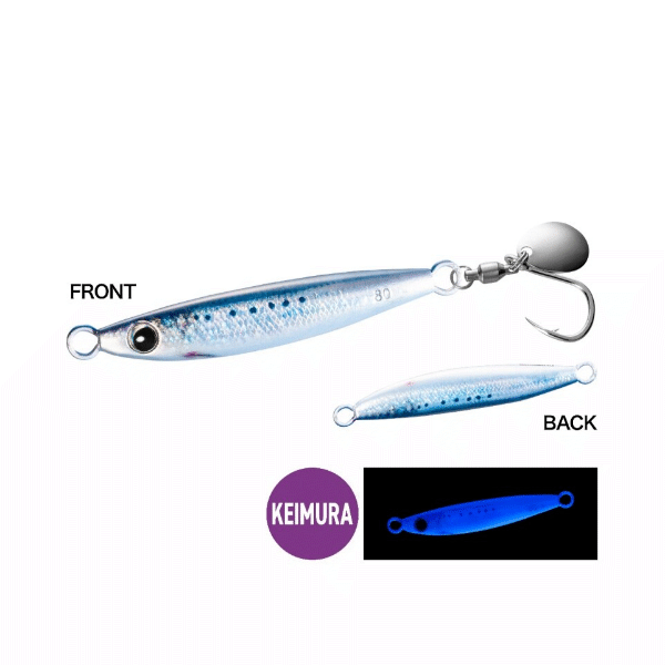 SHIMANO OCEA FALLSHOT BLADE 80g 79mm : 80g Sinking JU-W08X SRK IWASHI 001