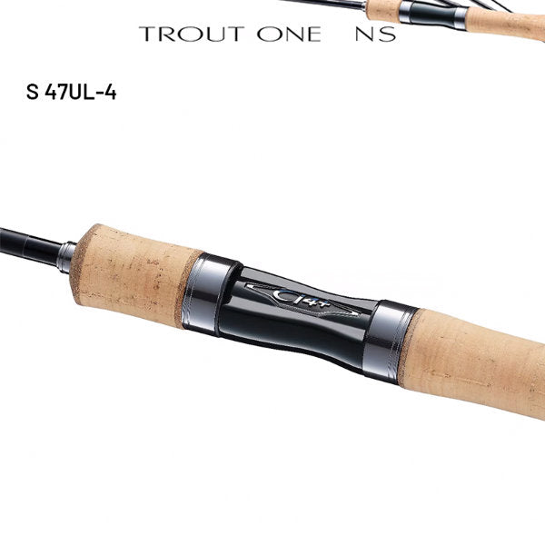 SHIMANO 24 TROUT ONE NS S 47UL-4 (4 pieces, Spinning)