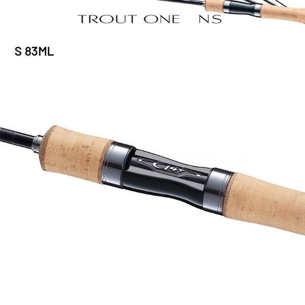 SHIMANO 24 TROUT ONE NS S 83ML (2 pieces, Spinning)