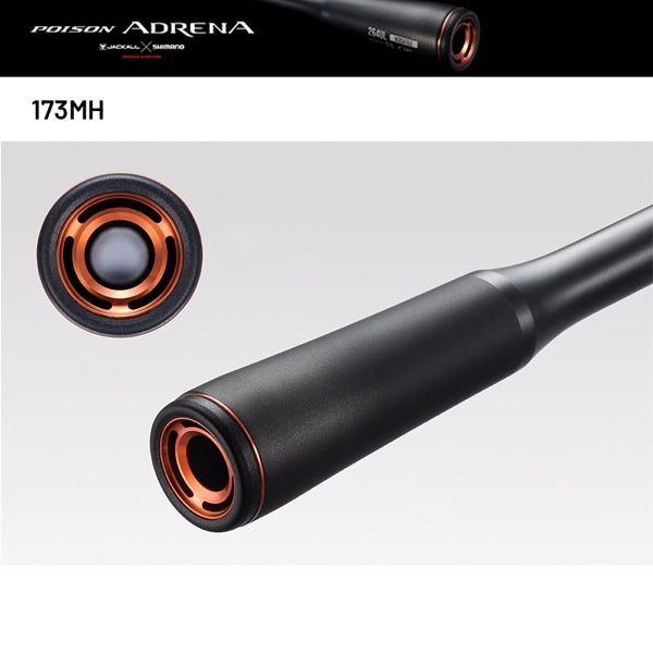 SHIMANO 24 POISON ADRENA 173MH (1 pce-Grip Joint, Casting)