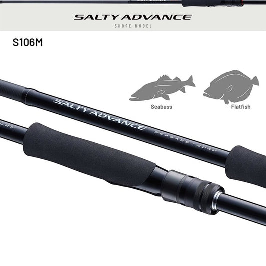 SHIMANO 25 SALTY ADVANCE SEABASS / SURF S106M Spinning