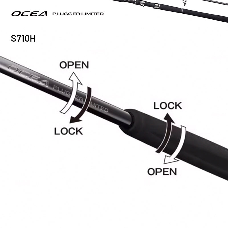 SHIMANO OCEA PLUGGER LIMITED S710H (1 pce-Grip Joint, Spinning)