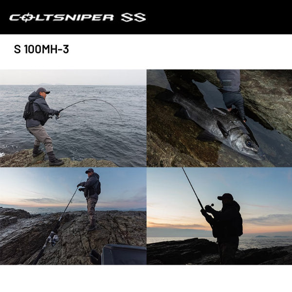 SHIMANO 24 COLTSNIPER SS S 100MH-3 (3 pieces, Spinning)