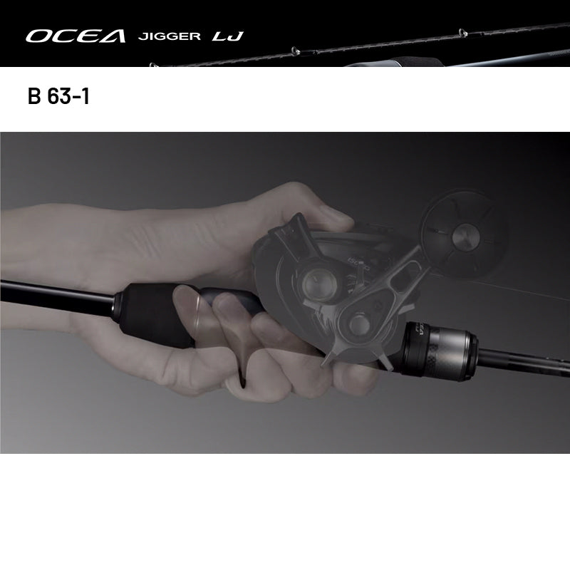 SHIMANO 24 OCEA JIGGER LJ B 63-1 (1 pce-Grip Joint, Casting) fishing rod — photo 2