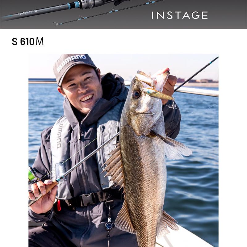 SHIMANO 24 INSTAGE S 610M (2 pieces, Spinning)