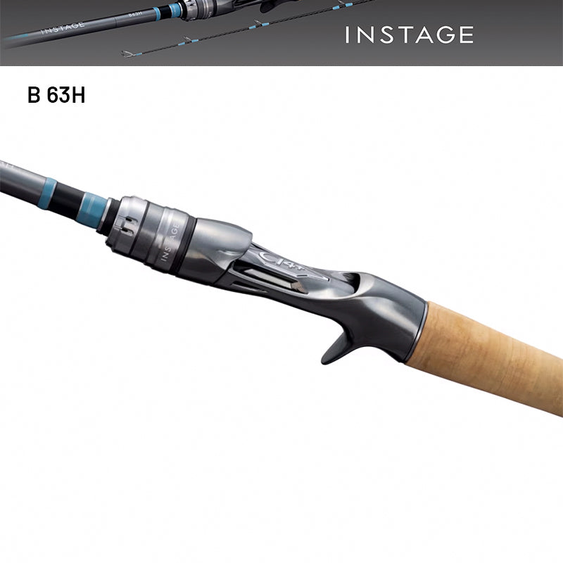 SHIMANO 24 INSTAGE B 63H (2 pieces, Casting) fishing rod