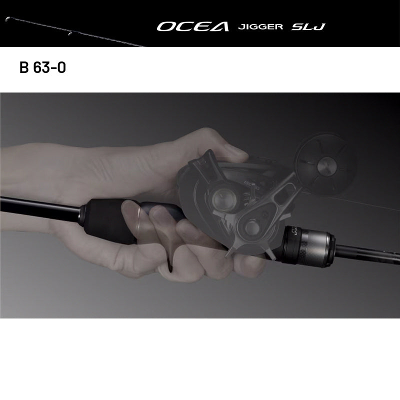 SHIMANO 24 OCEA JIGGER SLJ B 63-0 (1 pce-Grip Joint, Casting) fishing rod — photo 2