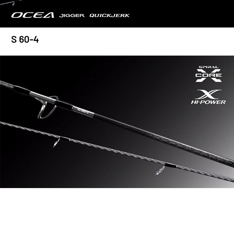 SHIMANO 24 OCEA JIGGER QUICK JERK S 60-4 (1 piece, Spinning)