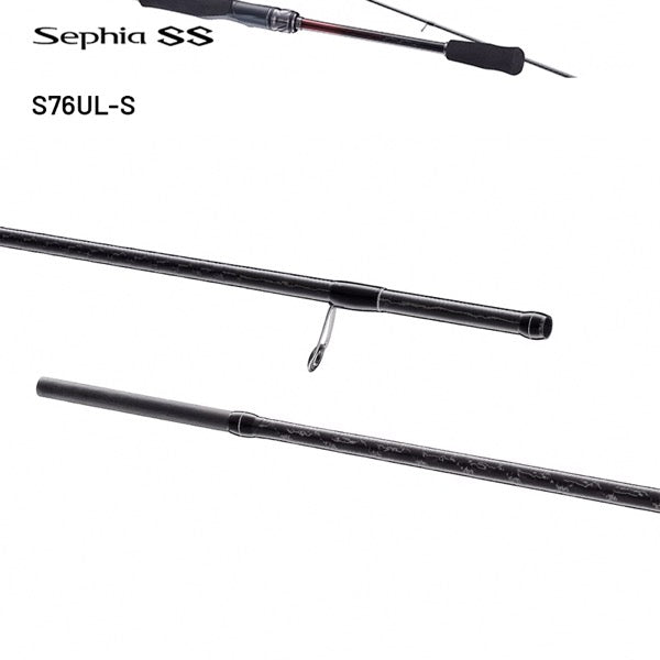 SHIMANO 23 Sephia SS S76UL-S (2 pieces, Spinning) fishing rod — photo 3