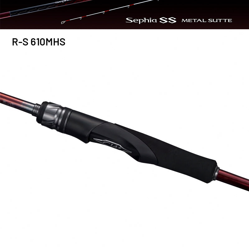 SHIMANO 24 Sephia SS METAL SUTTE R-S 610MHS (2 pieces, Spinning) fishing rod — photo 2