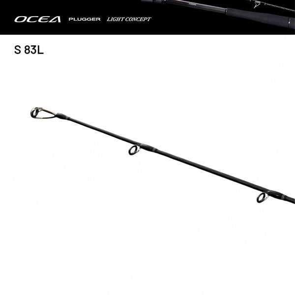 SHIMANO 24 OCEA PLUGGER LIGHT CONCEPT S 83L (2 pieces, Spinning)