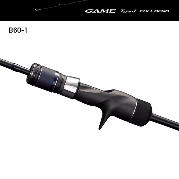 SHIMANO 24 GAME TYPE J FULLBEND B60-1 (1 pce + Grip Joint, Casting) fishing rod — photo 3