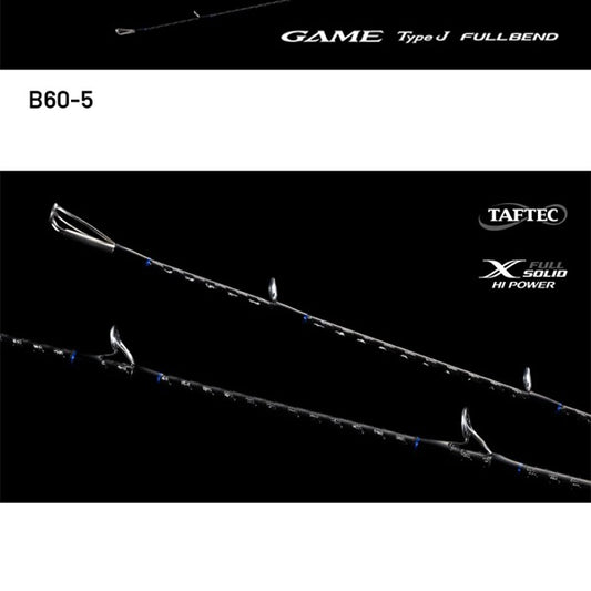 SHIMANO 24 GAME TYPE J FULLBEND B60-5 (1 pce + Grip Joint, Casting)