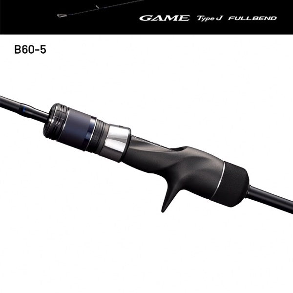 SHIMANO 24 GAME TYPE J FULLBEND B60-5 (1 pce + Grip Joint, Casting) fishing rod — photo 2