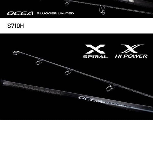 SHIMANO 25 OCEA PLUGGER LIMITED S710H (1 pce-Grip Joint, Spinning) - Britannic Trade