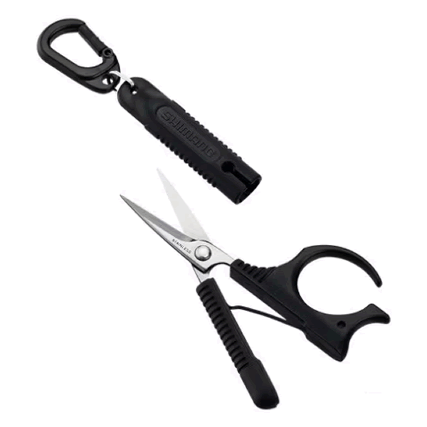 SHIMANO MOBILE MINI SCISSORS 130 × 37 × 9mm CT-523N BLACK fishing accessory
