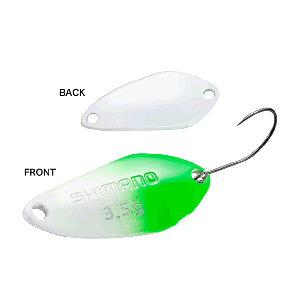 SHIMANO Search Swimmer 3.5g WHITE GREEN