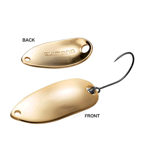 SHIMANO Roll Swimmer Pre,ium Plating 5.0g FULL GOLD
