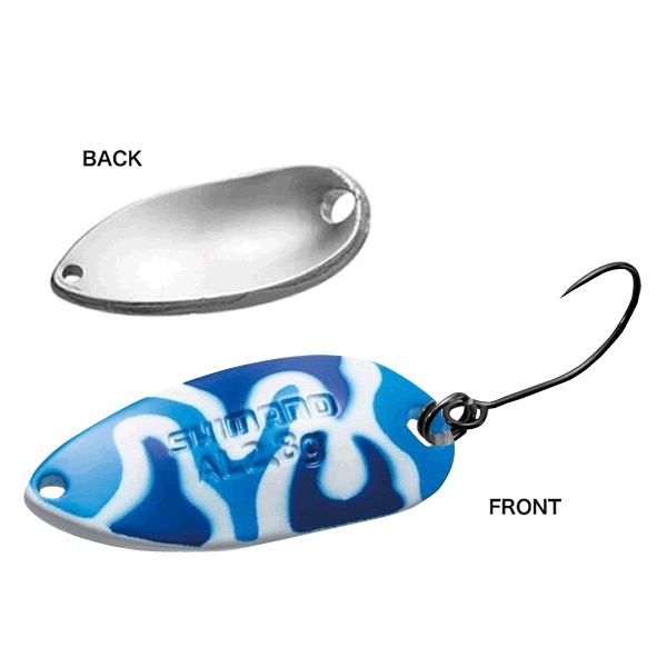 SHIMANO Aluminium Roll 2.8g BLUE WHITE CAMO