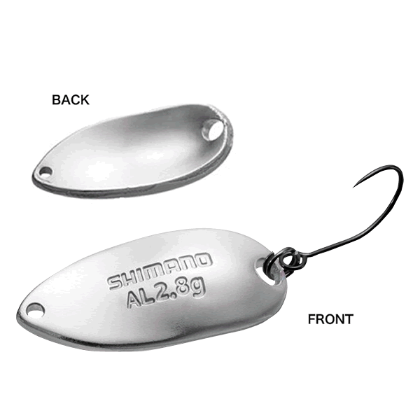 SHIMANO Aluminium Roll 2.8g SILVER
