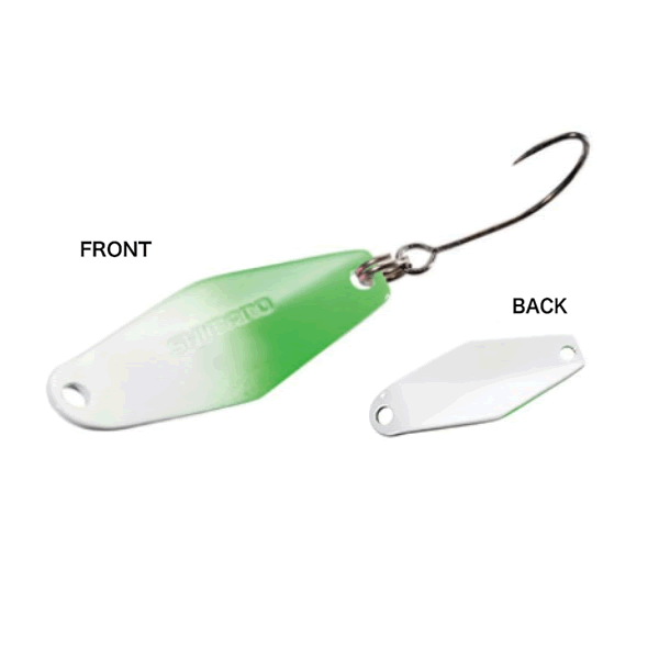 SHIMANO Wobble Swimmer 1.5g WHITE GREEN