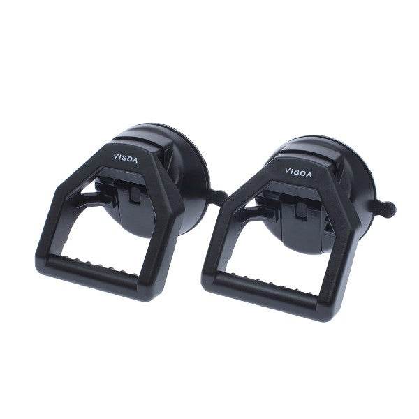 VISOA SUCTION CUP FOR BAR 8cm U-A14 BLACK - Britannic Trade
