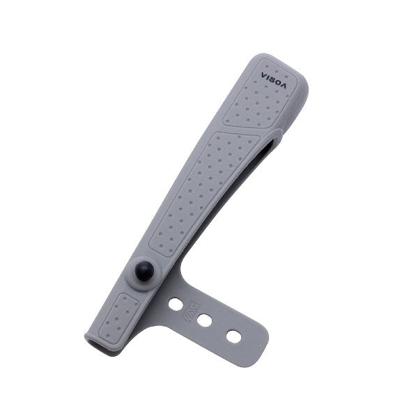 VISOA SILICONE TIP GUARD 146x65x17mm U-A23 GREY fishing accessory