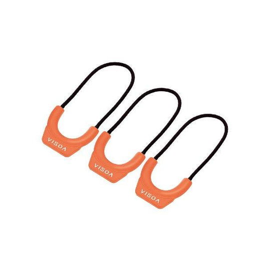 VISOA ZIPPER PULL 6x3cm U-A29 ORANGE - Britannic Trade