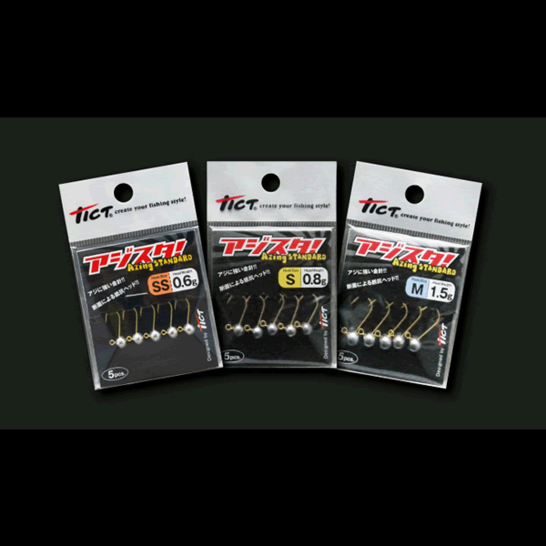 Tict AZISTA M-3.0g fishing terminal tackle