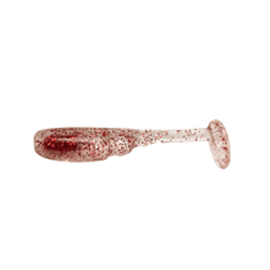 Tict BOMB SHAD 1.5" (8 pcs/pack) C-5 AMI RED CORE