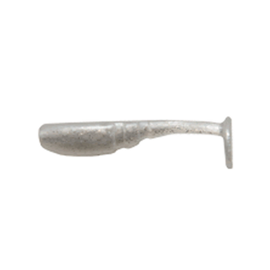 Tict BOMB SHAD 1.5" (8 pcs/pack) C-27 GINPUN PEARL WHITE GLOW