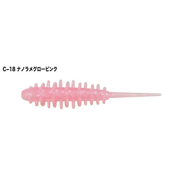 Tict AJIBOKKO 1.5" (8 pcs/pack) C-18 NANO RAME GLOW PINK