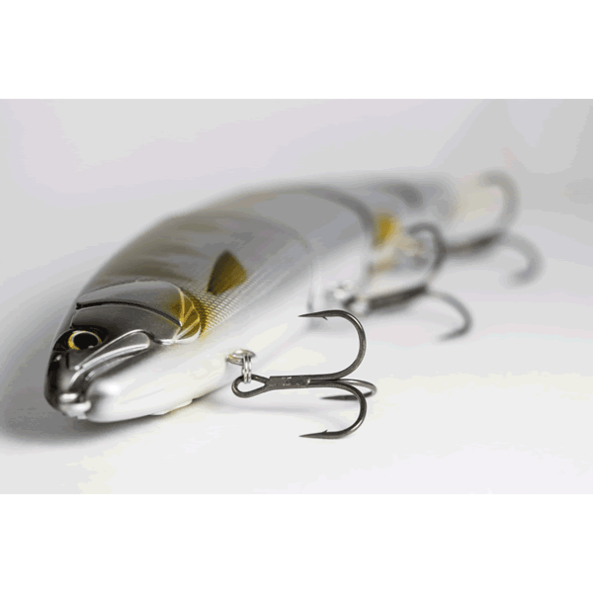 DECOY TREBLE Y-F33 #3/0 Y-F33F (5 pcs/pack) SILKY BLACK - Britannic Trade
