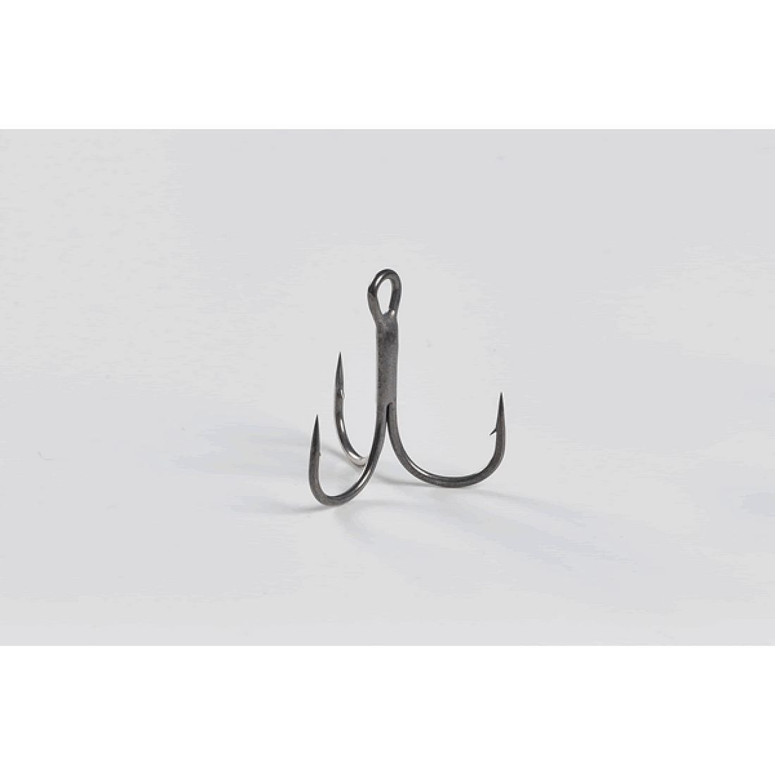DECOY TREBLE Y-F33 #4/0 Y-F33F (4 pcs/pack) SILKY BLACK fishing terminal tackle — photo 2