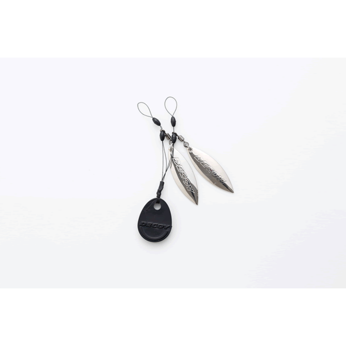 DECOY PLUS BLADE WL #3 BL-12 (2 pcs/pack) SILVER fishing terminal tackle — photo 2