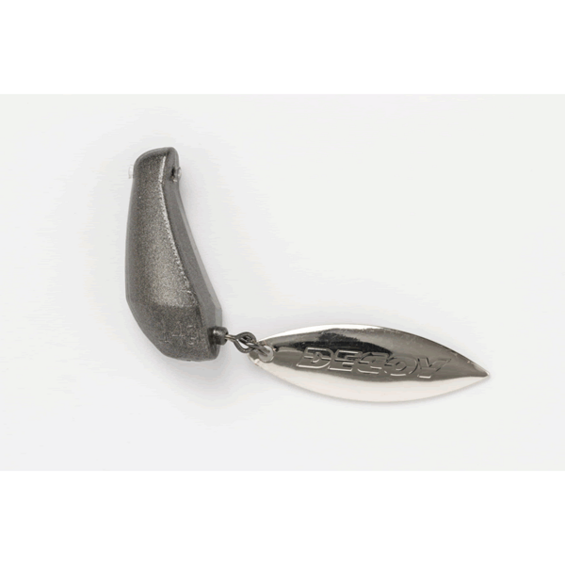 DECOY BLADE SINKER 7g BL-51 (3 pcs/pack) GUN BLACK fishing terminal tackle — photo 2