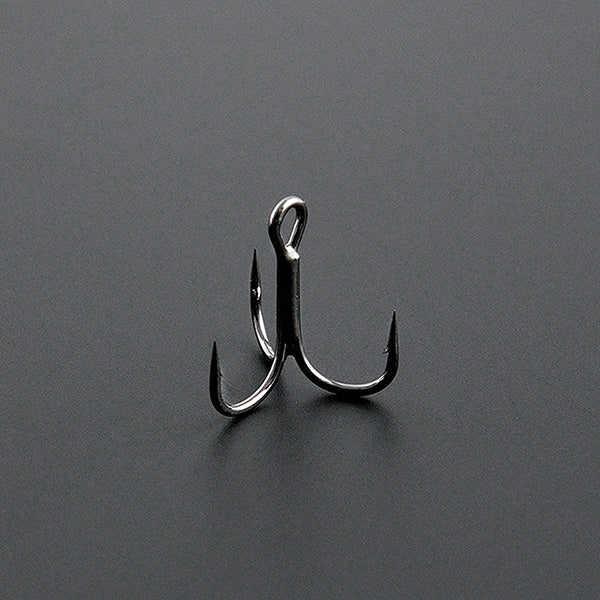 DECOY TREBLE Y-F33B #14 Y-F33B(8 pcs/pack) NS BLACK fishing terminal tackle