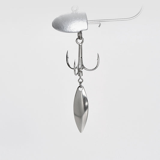 DECOY BLADE TREBLE Y-S21BT #4 Y-S21BT(2 pcs/pack) W NICKEL