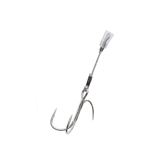 DECOY WIRE DOUBLE ASSIST M WA-51 (2 pcs/pack) W NICKEL