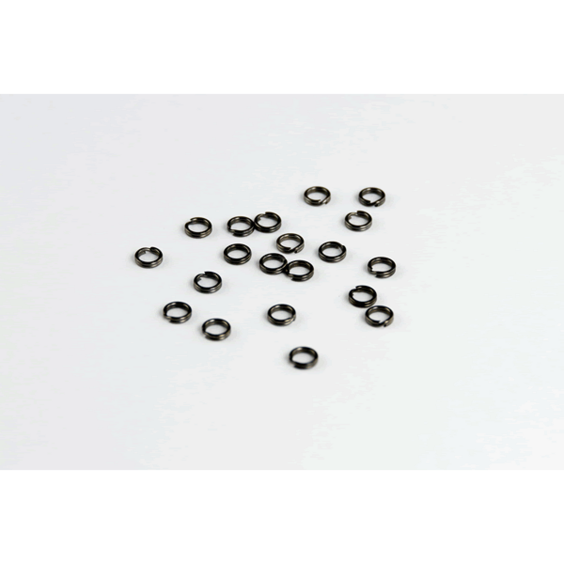 DECOY SPLIT RING LIGHT CLASS #1 R-1 (20 pcs/pack) BLACK fishing terminal tackle — photo 3
