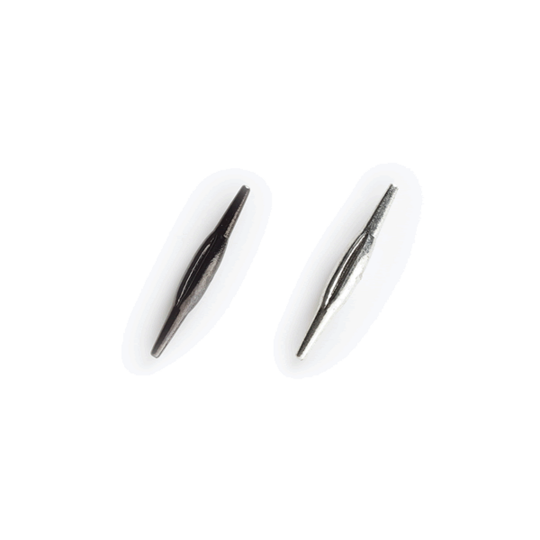 DECOY TOBICARO SINKER 5.0g CS-1 (2 pcs/pack) SILVER fishing terminal tackle — photo 2