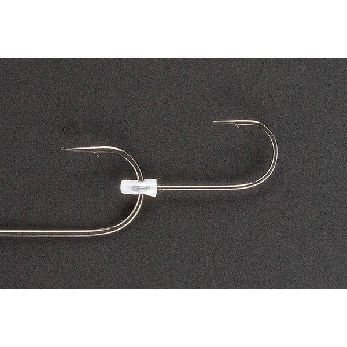 DECOY TRAILER HOOK CHASER II #2/0 TH-2 (6 pcs/pack) NS BLACK - Britannic Trade