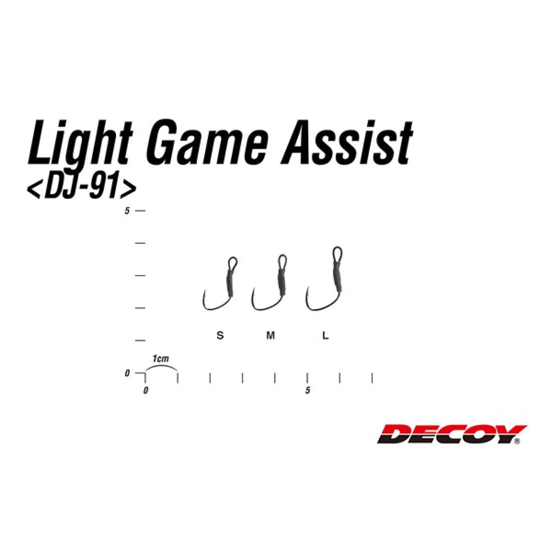 DECOY LIGHT GAME ASSIST M DJ-91 NS BLACK fishing terminal tackle — photo 3