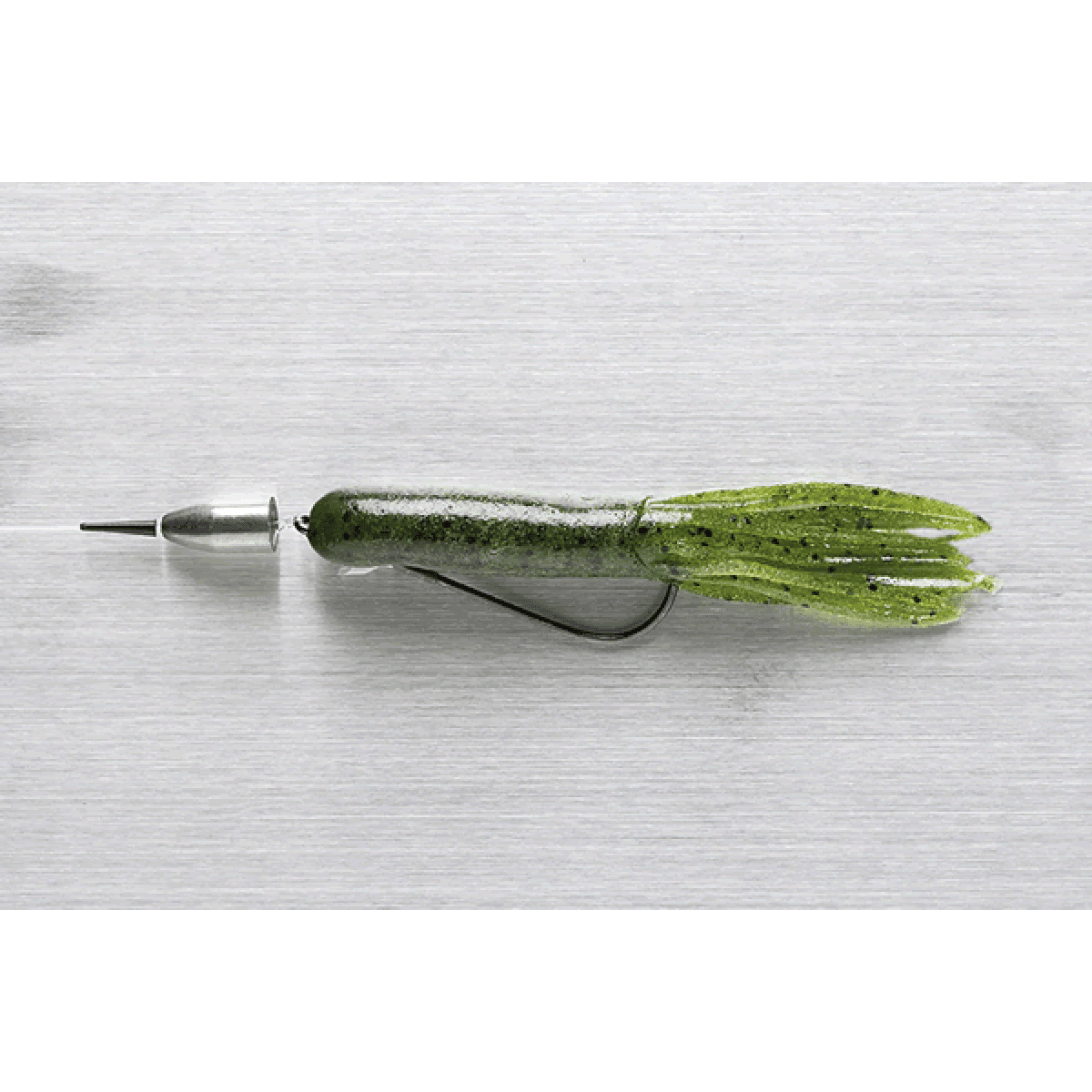 DECOY FLIPPIN’ STRAIGHT #3/0 Worm144 (4 pcs/pack) NS BLACK - Britannic Trade