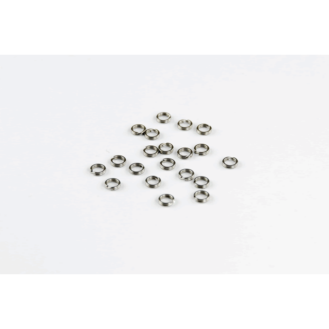 DECOY SPLIT RING LIGHT CLASS #1 R-4 (20 pcs/pack) SILVER fishing terminal tackle — photo 2