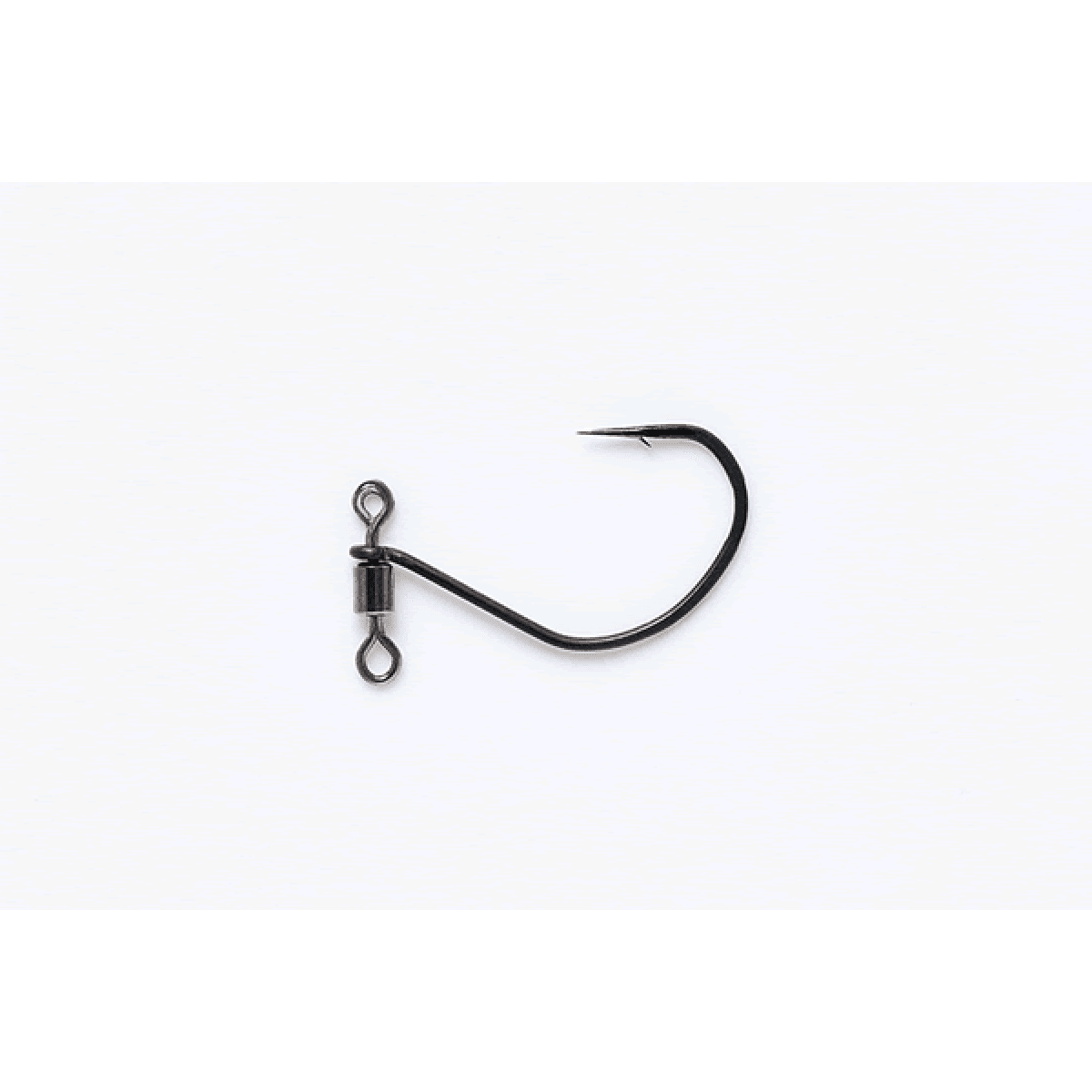 DECOY DS HOOK MASUBARI #6 Worm123 (5 pcs/pack) NS BLACK - Britannic Trade