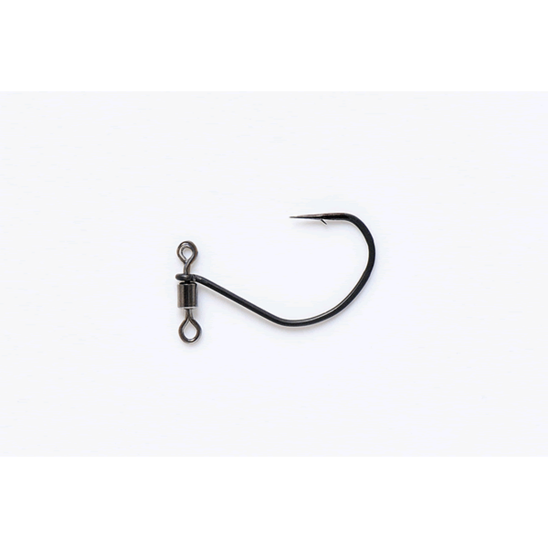 DECOY DS HOOK MASUBARI #4 Worm123 (5 pcs/pack) NS BLACK fishing terminal tackle — photo 2