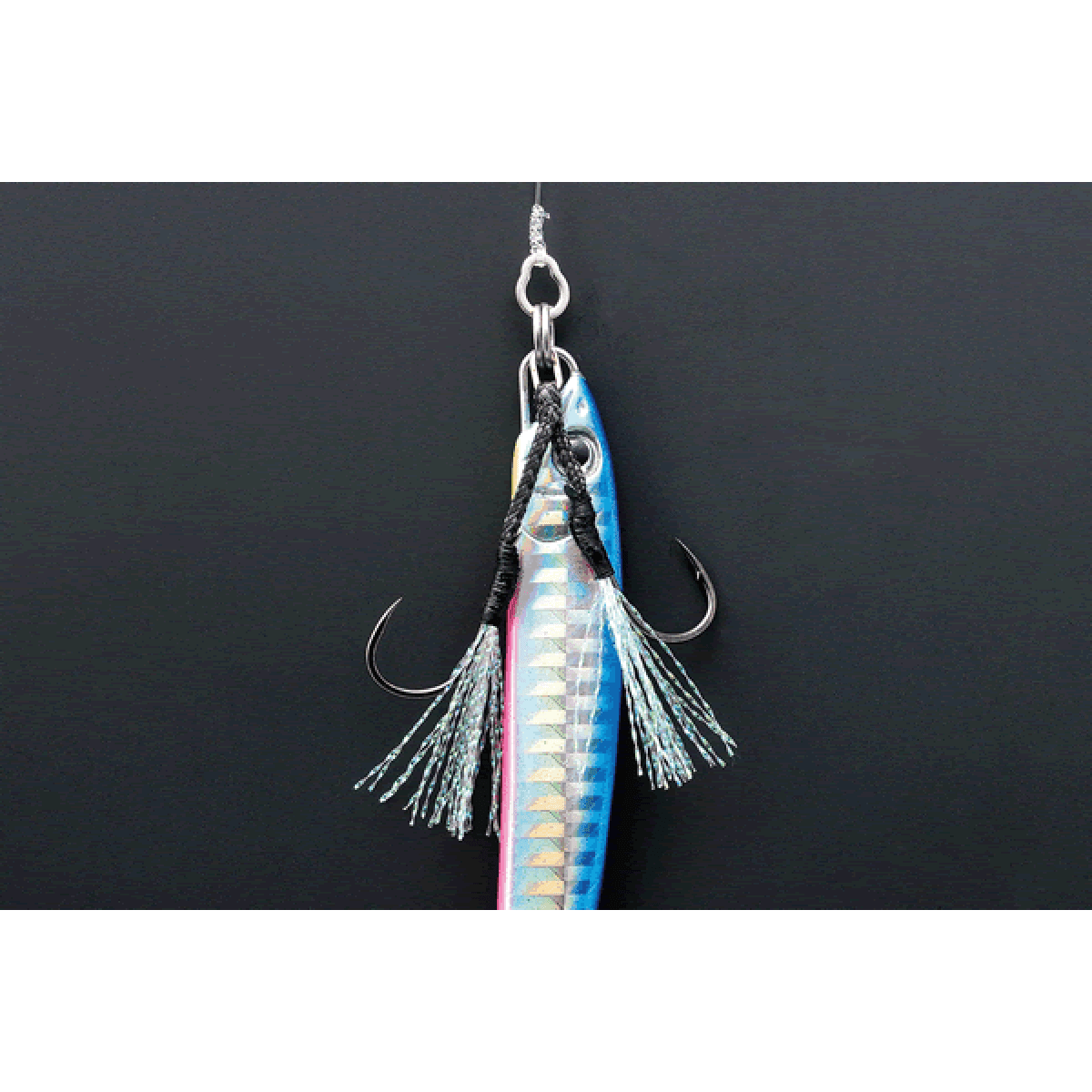 DECOY FIBER LIGHT ASSIST #1/0 DJ-92 (2 pcs/pack) NS BLACK - Britannic Trade