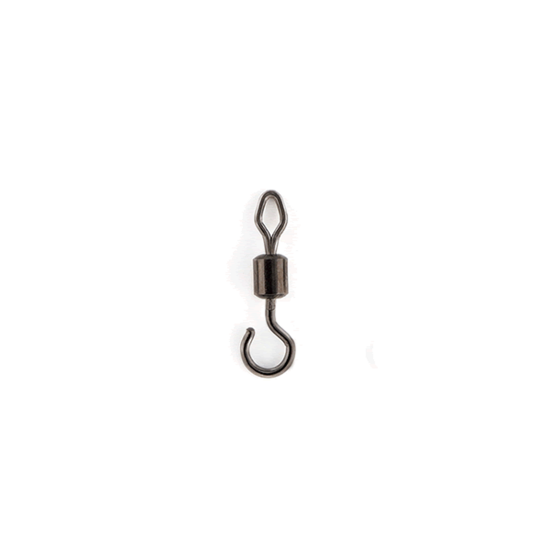 DECOY OPEN SWIVEL L SN-7 (7 pcs/pack) NS BLACK fishing terminal tackle — photo 2