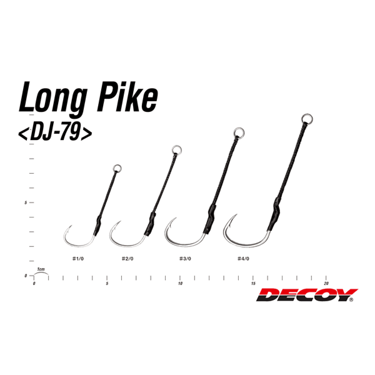 DECOY LONG PIKE #2/0 DJ-79 (4 pcs/pack) TIN - Britannic Trade